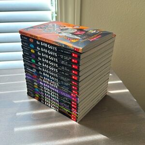 The Bad Guys Series - Books 1-16 & Movie Novelization - Like New